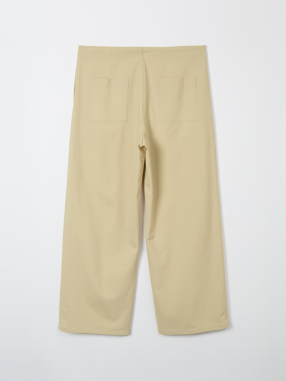 Wide Straight Trousers 詳細画像 Yellow 2