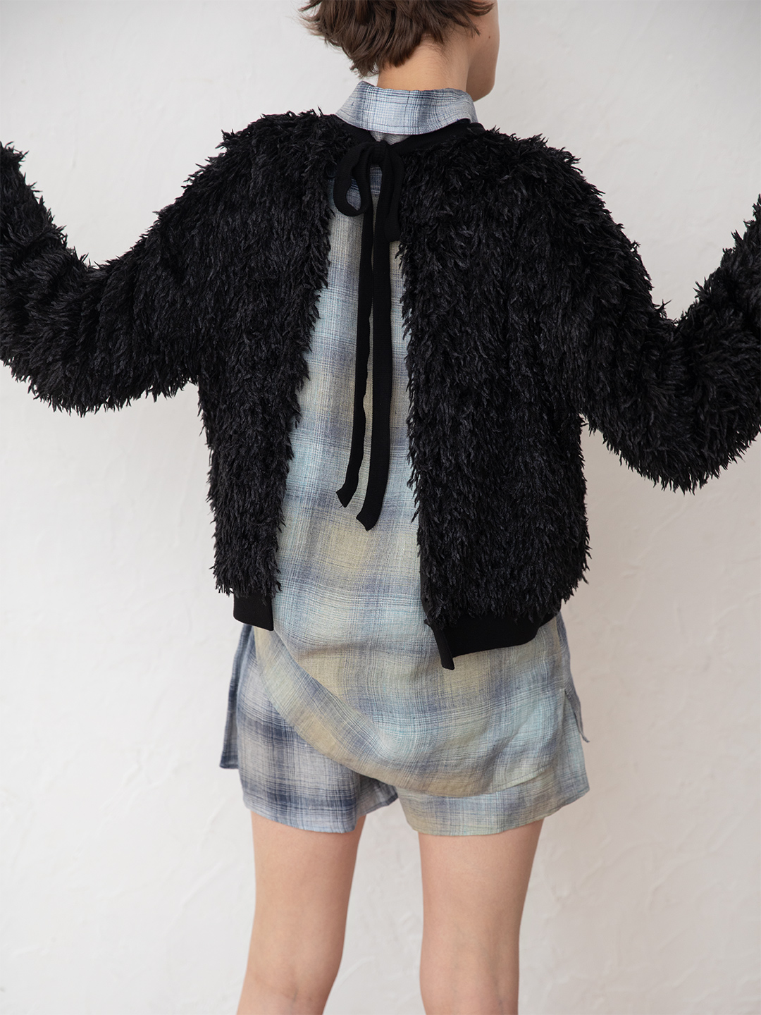 Combination Check Shorts 詳細画像 Blue 2