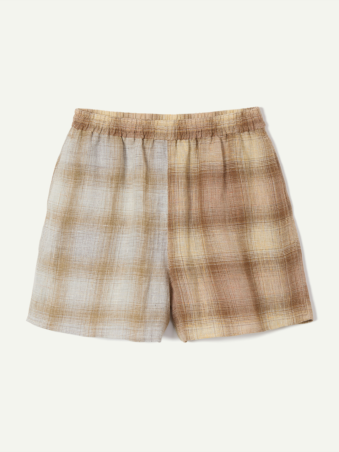 Combination Check Shorts 詳細画像 Orange 1