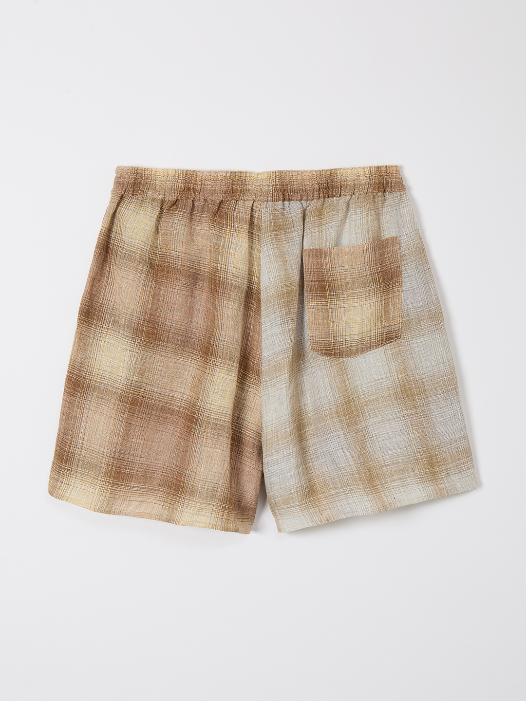 Combination Check Shorts 詳細画像 Orange 2