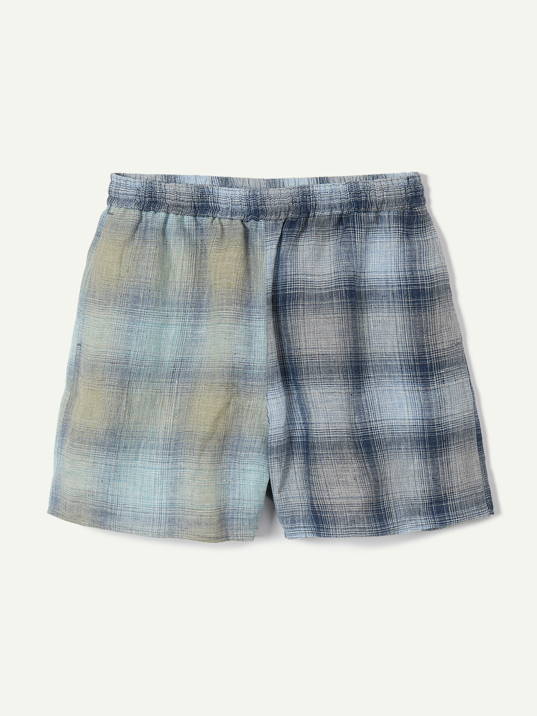 Combination Check Shorts 詳細画像 Blue 1
