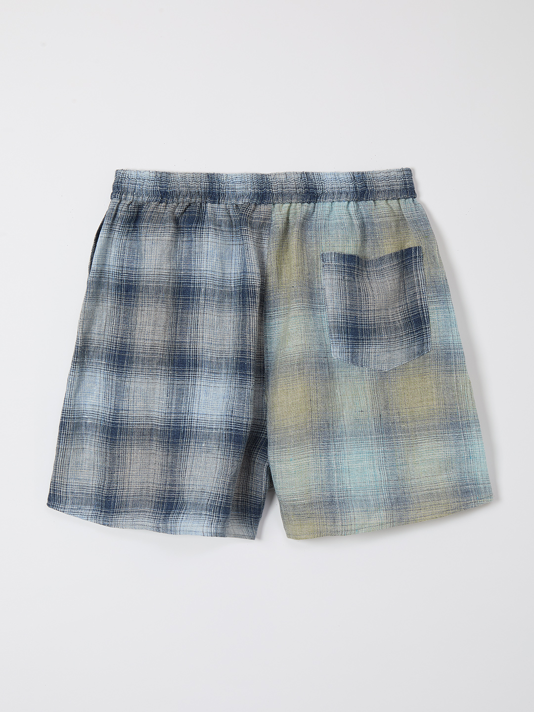 Combination Check Shorts 詳細画像 Blue 2