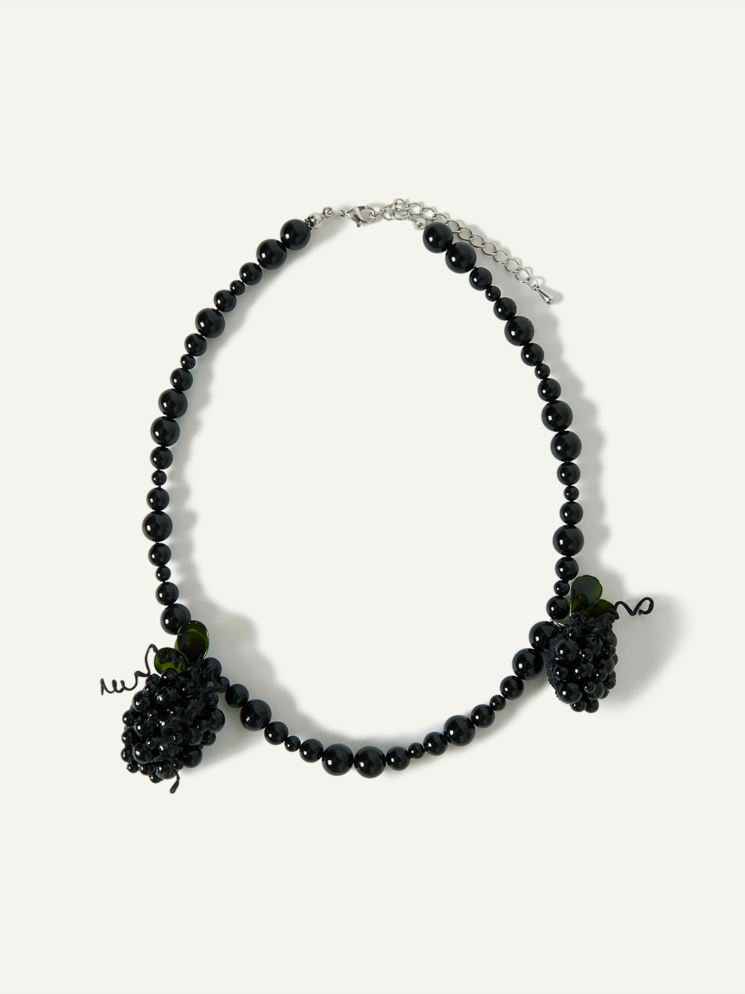 Berry Twins Necklace 詳細画像 Black 1