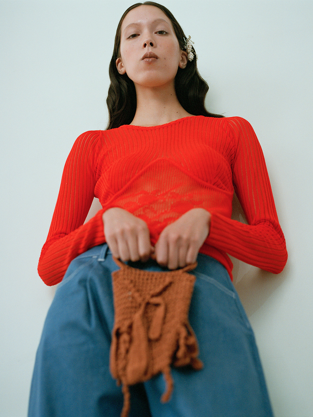 Wattle Crochet Bag 詳細画像 Orange 1