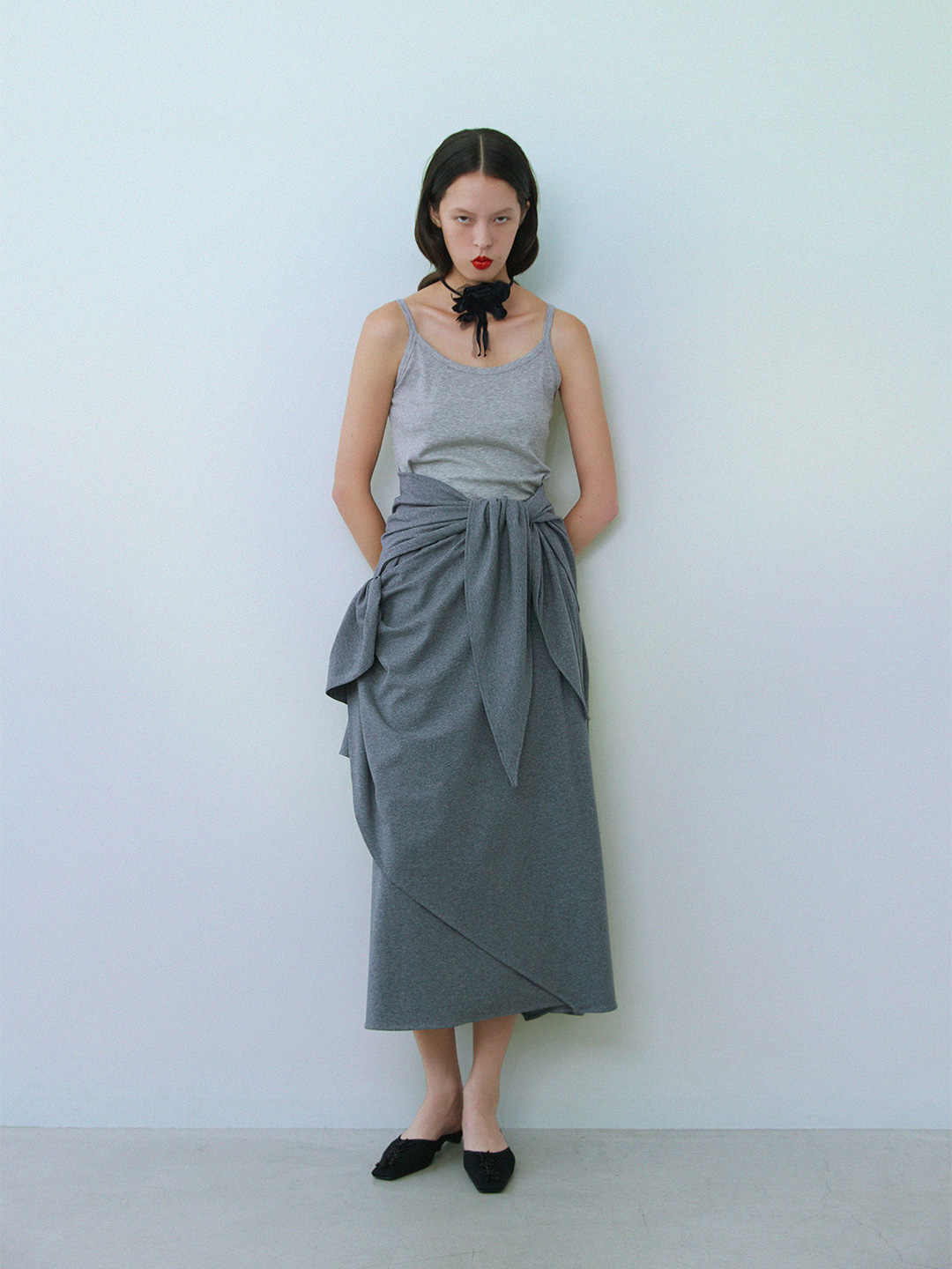 Iris Sheer Tie 詳細画像 Black 3
