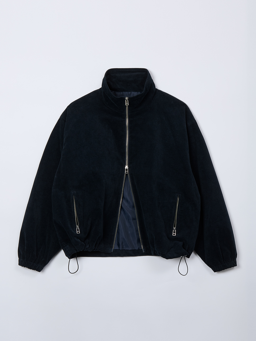 Short Zip Blouson/Navy | leinwände | ラインヴァンドの公式