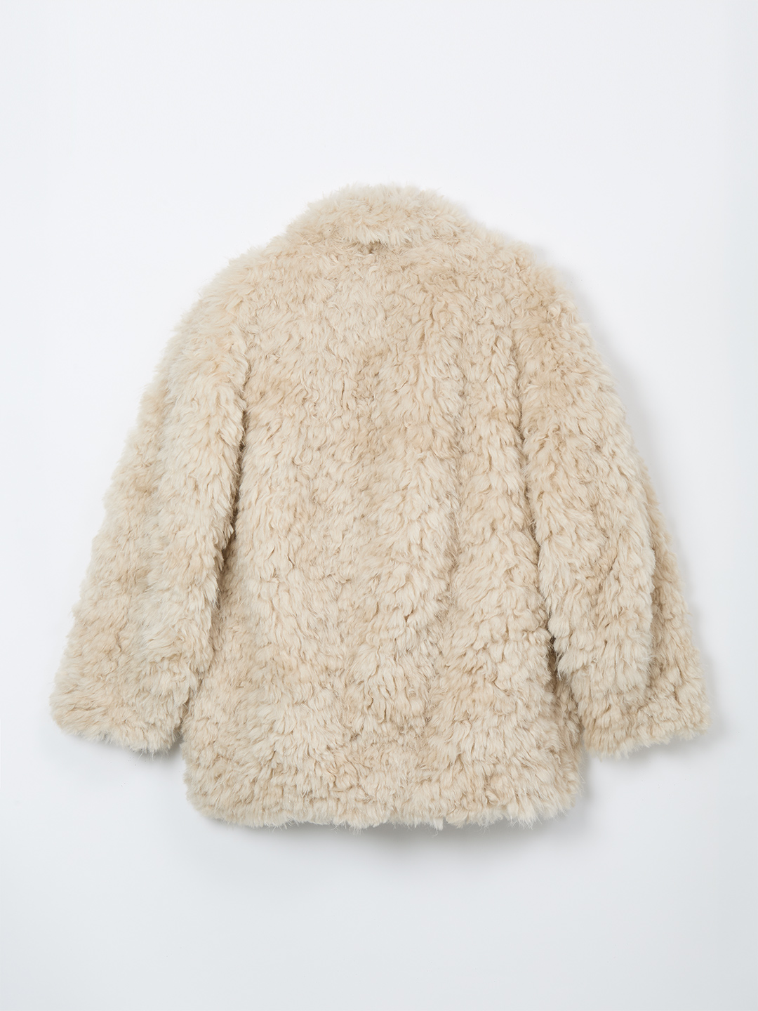 Kerry Fur Tailored Coat 詳細画像 White 2
