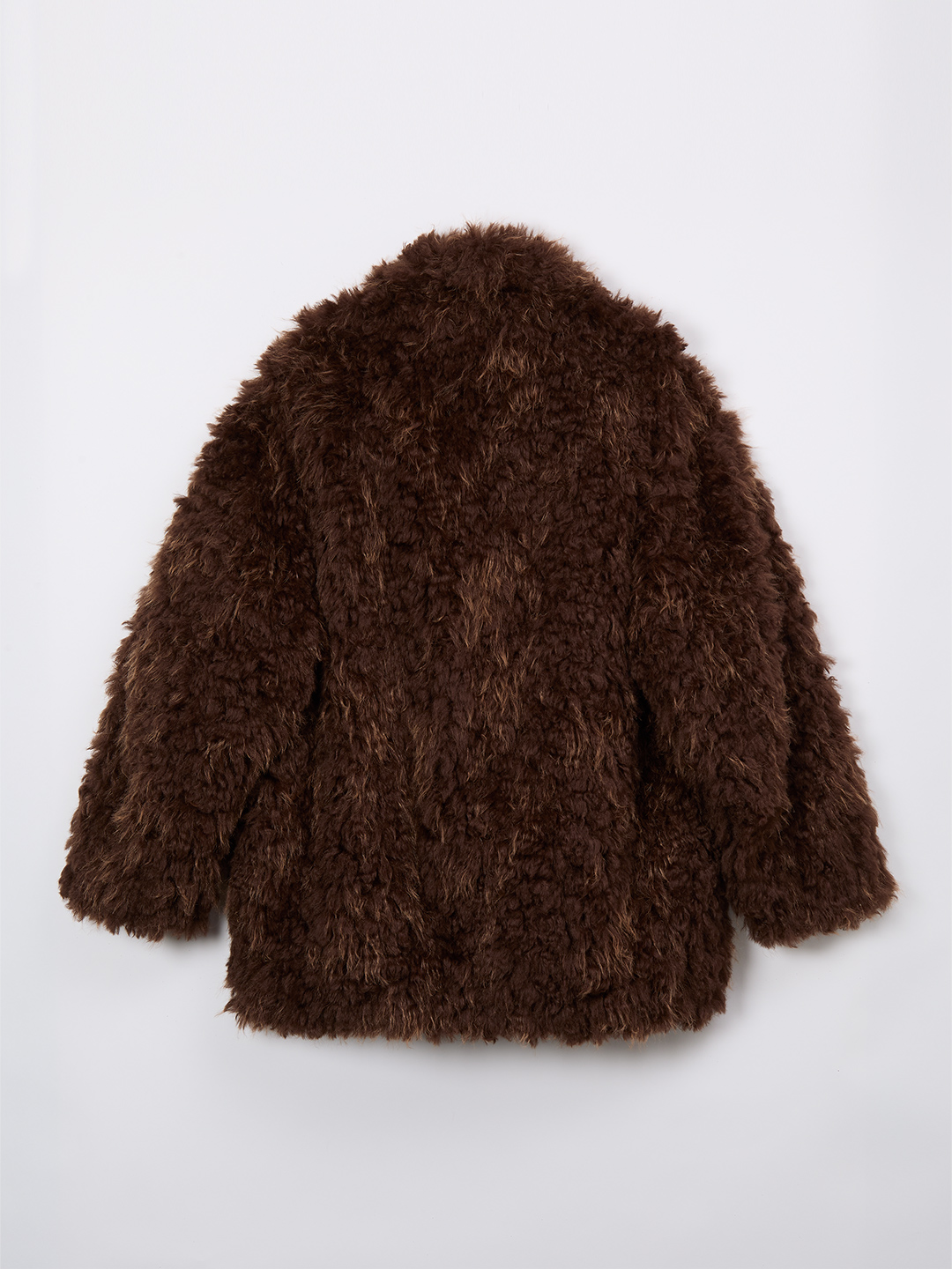 Kerry Fur Tailored Coat 詳細画像 Brown 2