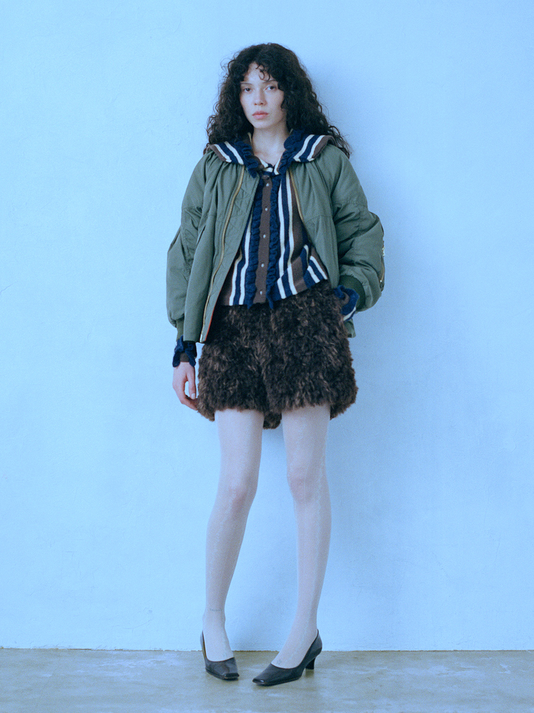 Rounded Hill Flight Blouson 詳細画像 Khaki 3