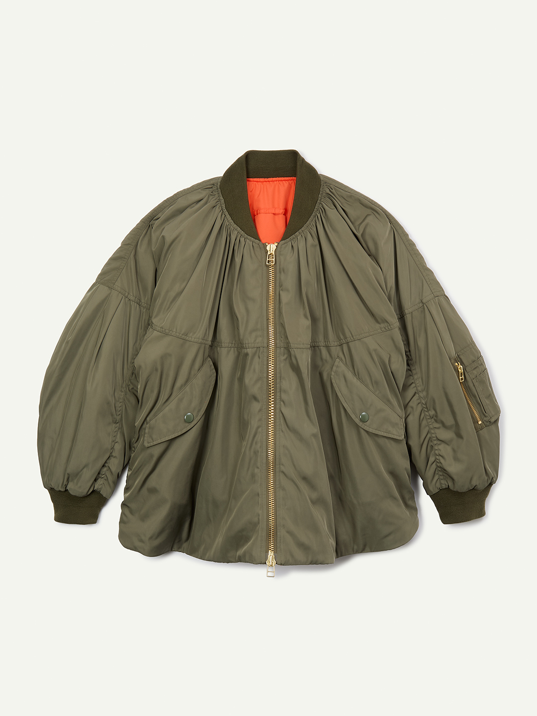 Rounded Hill Flight Blouson 詳細画像 Khaki 1