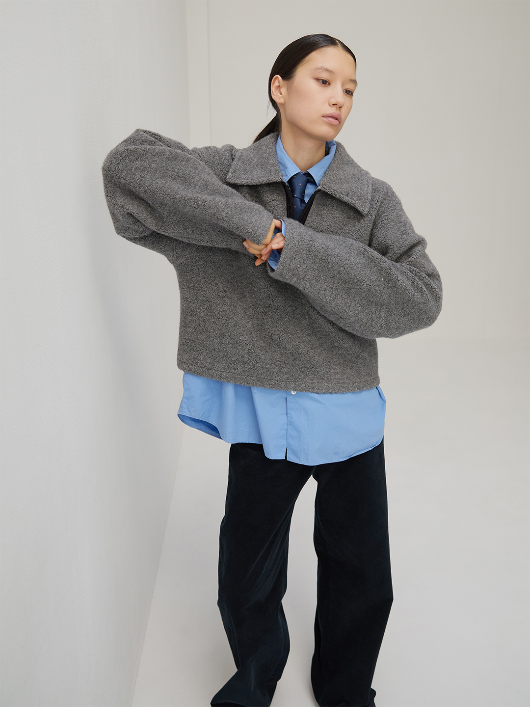 Front Slit Jumper 詳細画像