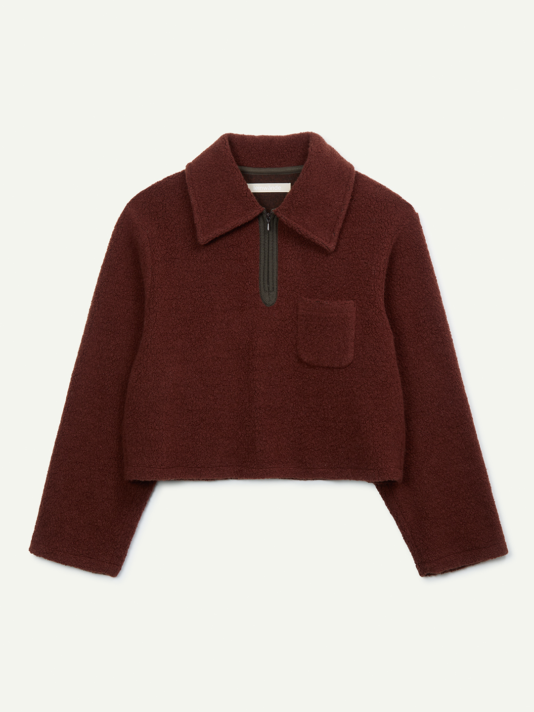 Front Slit Jumper 詳細画像 Brown 1