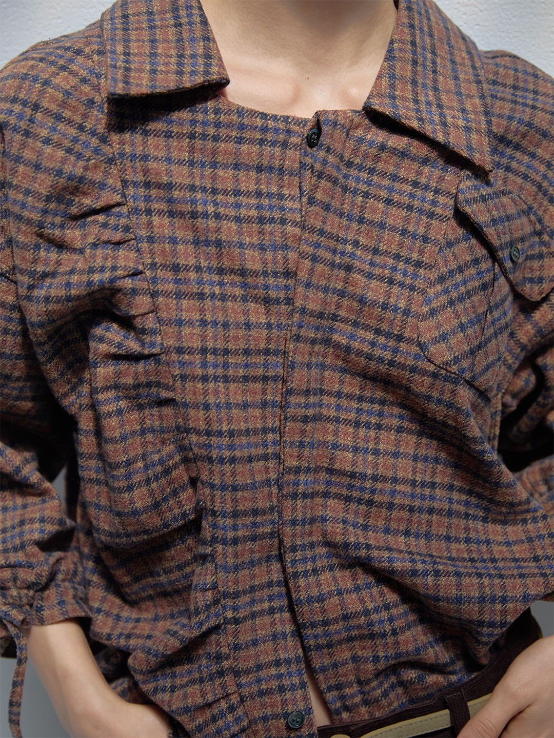 Twisting Shirt 詳細画像 Beige 1