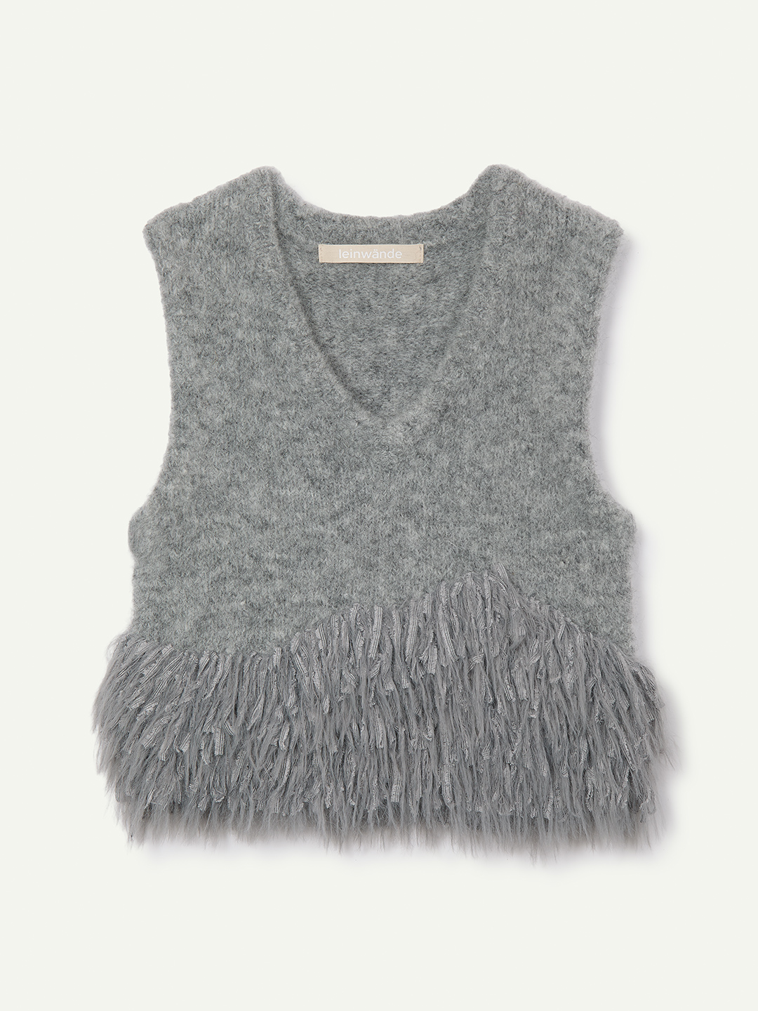Alpaca Fringe Vest