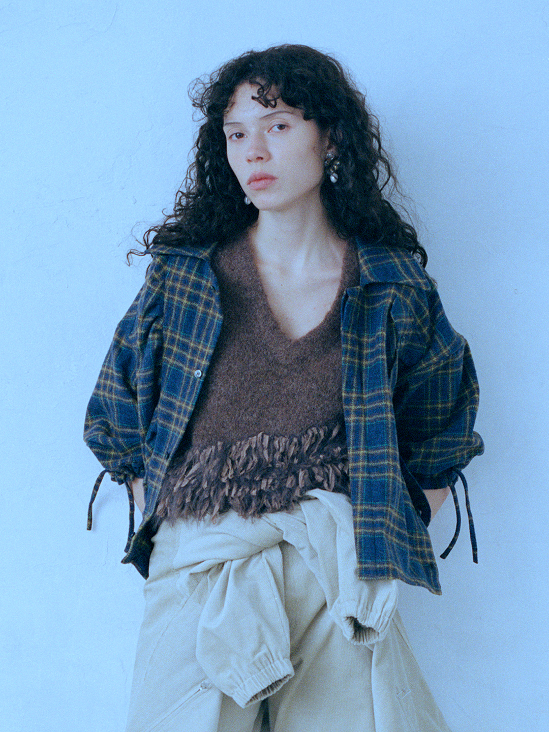 Alpaca Fringe Vest