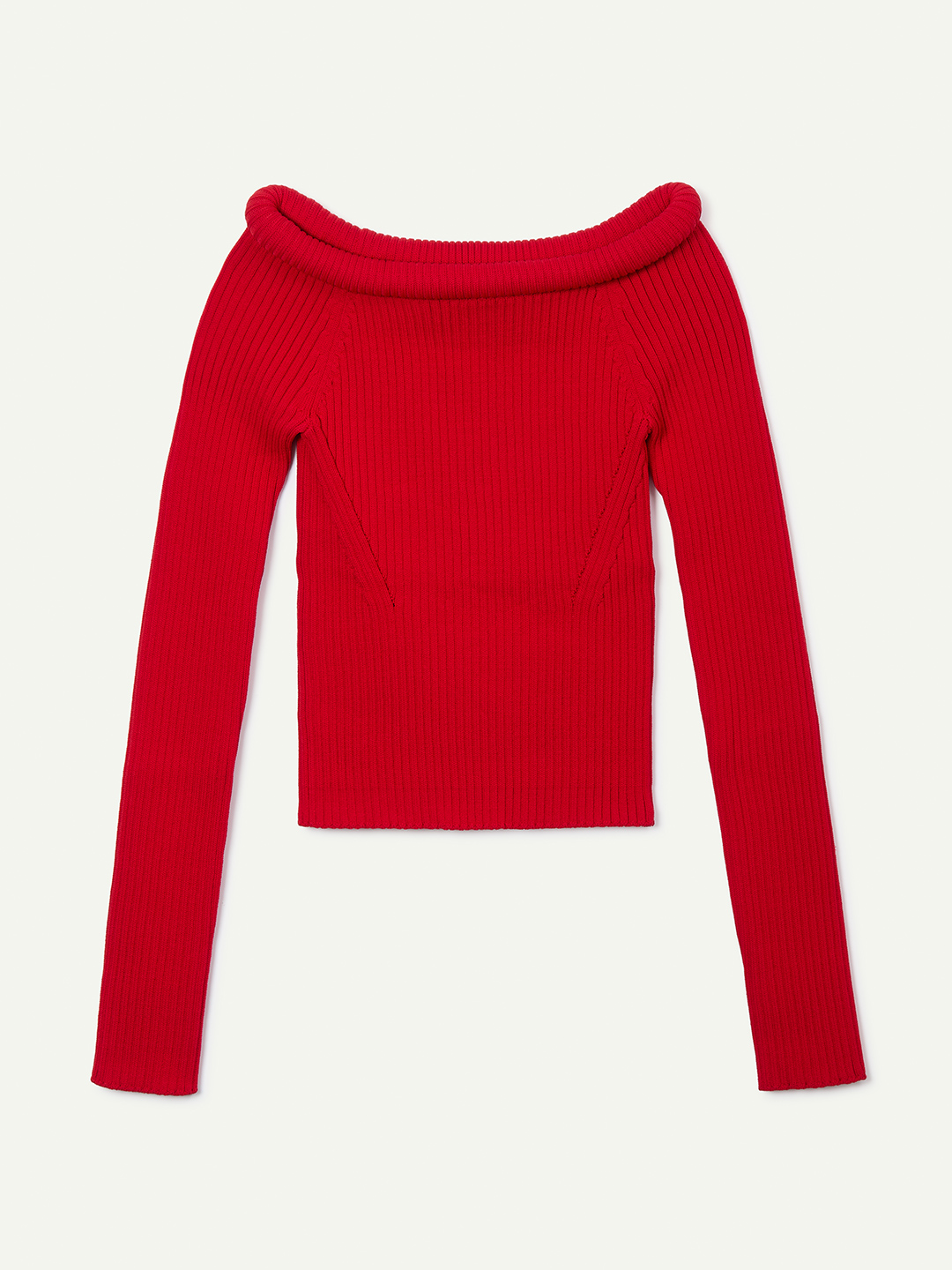 Tube Knit Off Shoulder