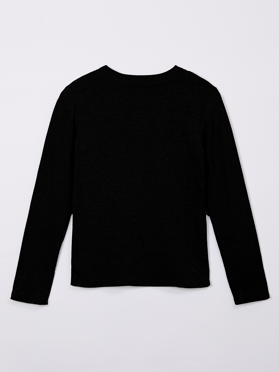 Padded Long T-Shirt 詳細画像 Black 2