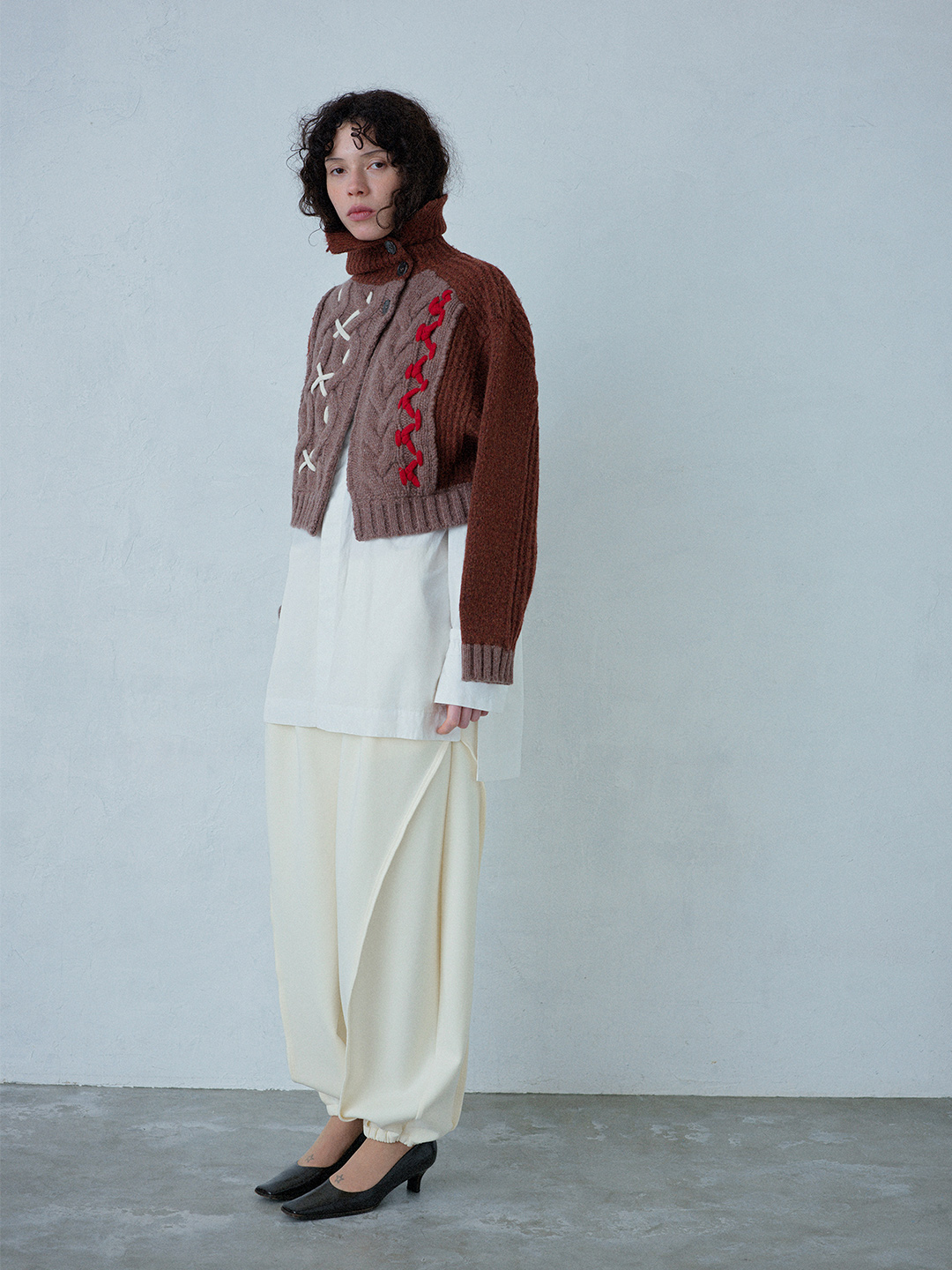 Balloon Track Pants 詳細画像 White 6