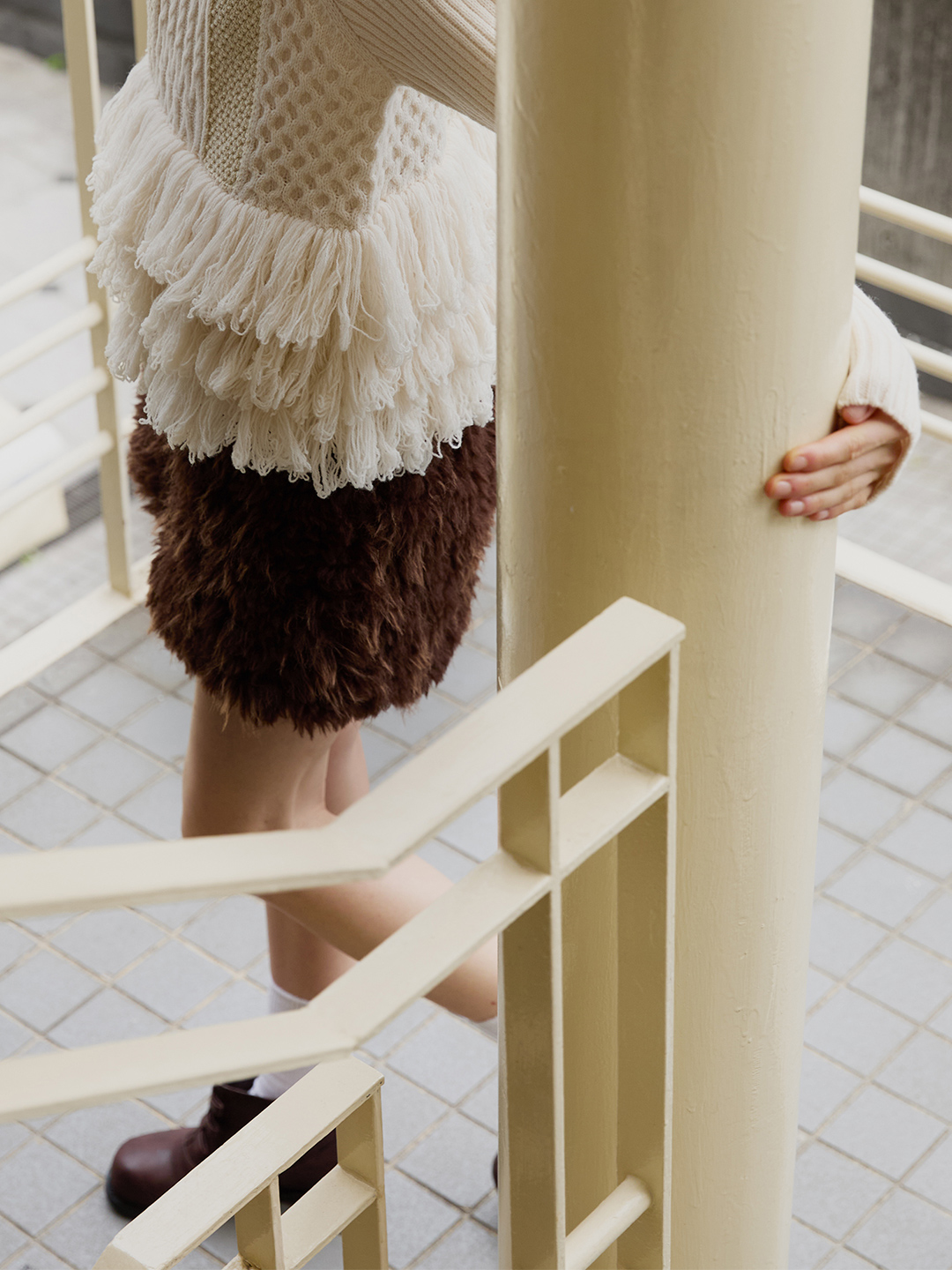 Kerry Fur Shorts